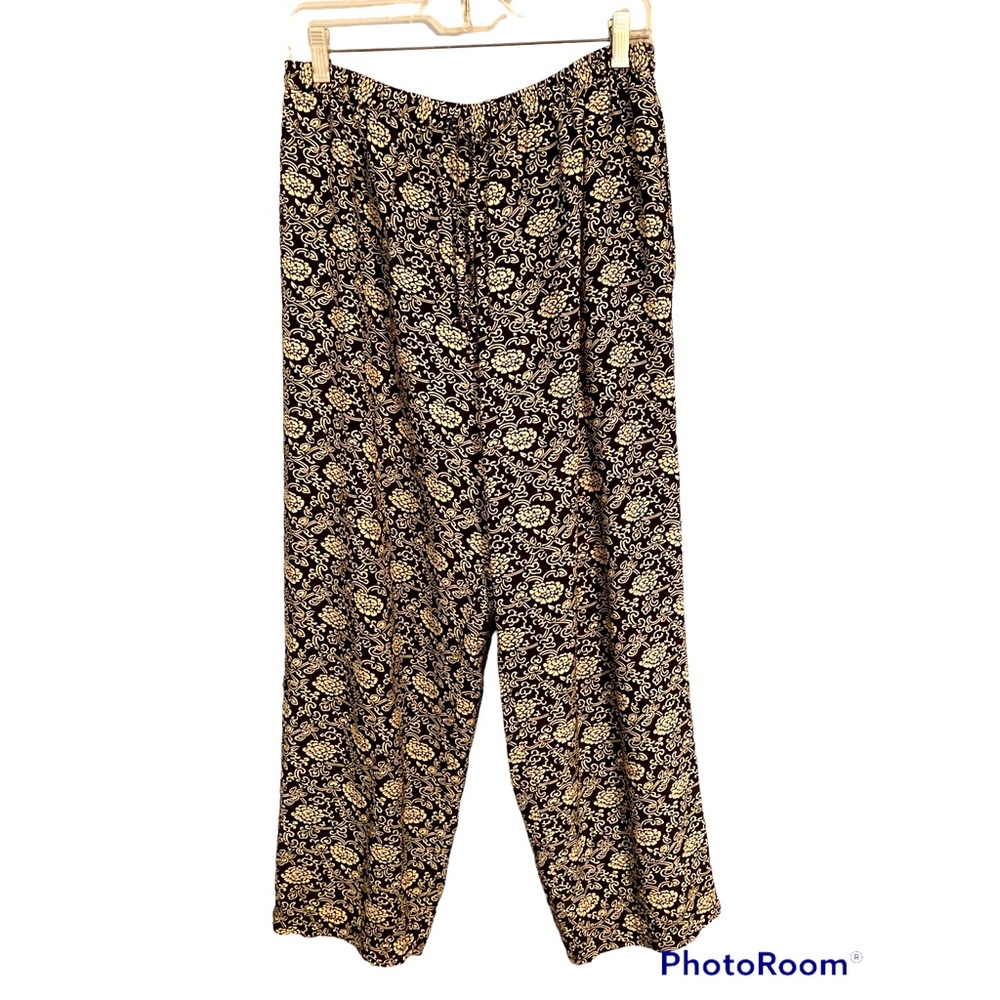 Jones New York Sport pull on elastic waist pants size M